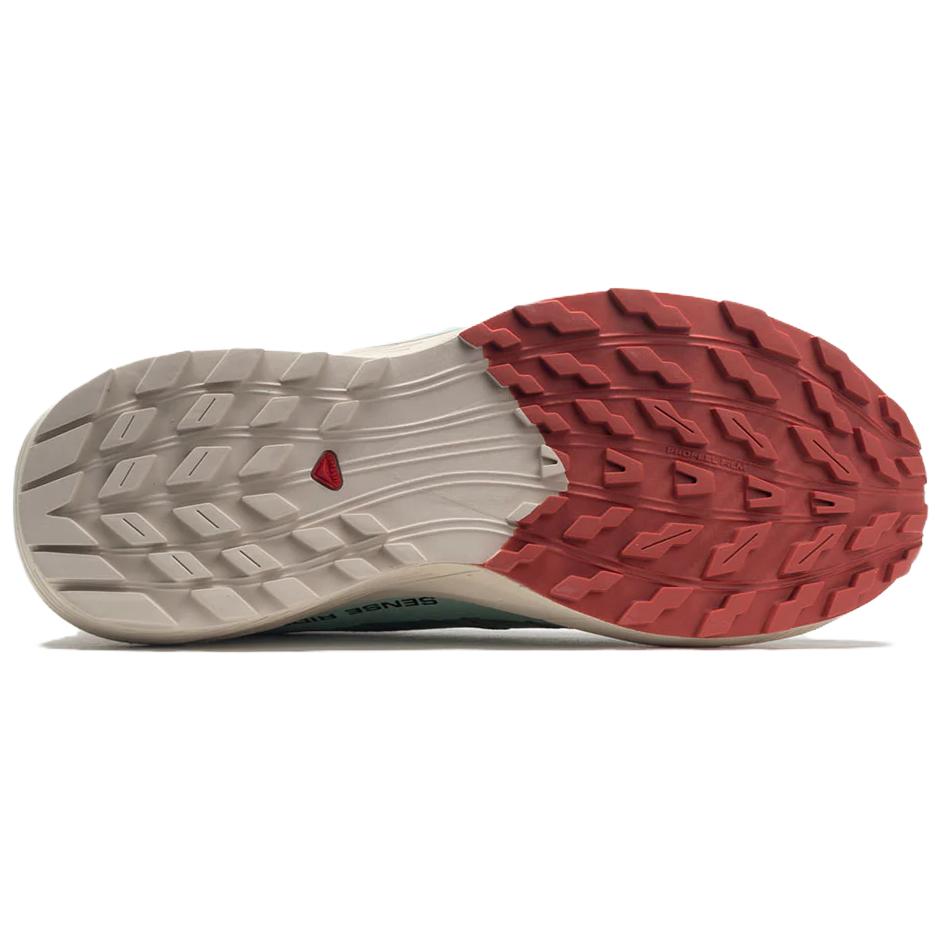 Salomon Sense Ride 5 Comfortable Lightweight Slip-Resistant Durable Low-Top Running Shoes Women running shoes Green White L47212300