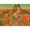 150-piece jigsaw puzzle - fall trip to Eltz Castle, popular Korean puzzle