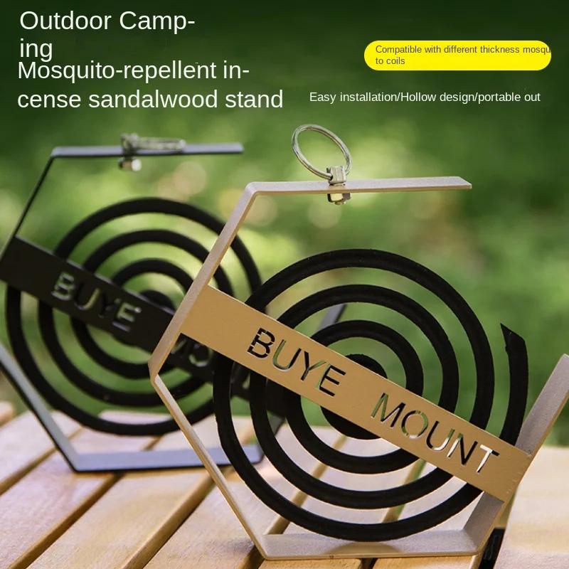 Outdoor Mosquito Coil Tray Camping Tools Tourist Hiking Mosquito Coil Holder Camping Supplies Hanging Mosquito Coil Holder