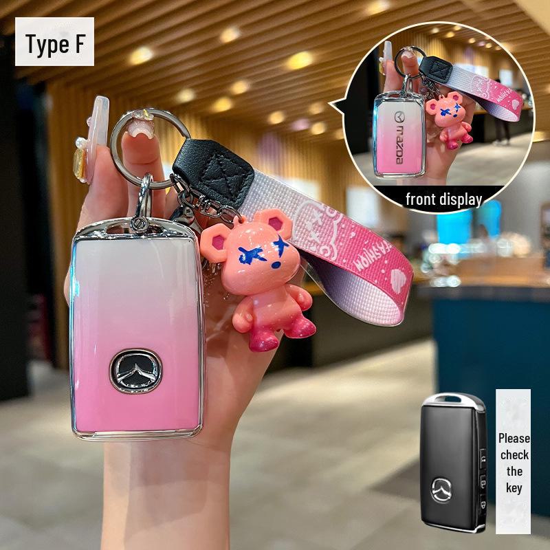 Mazda Car Key Cover for Angkesaila 3, Atez 6, Ruiyi 7, and More Models