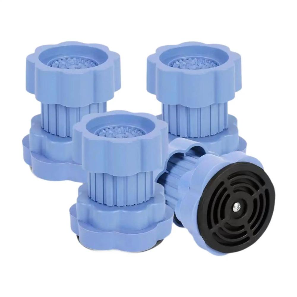 

Sturdy Construction Bed Lifts Risers Furniture Support Adjustable Washer Feet Pads Washing Machine 4pcs синий
