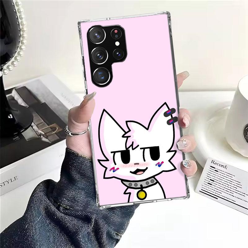 Boykisser Cat For Samsung Galaxy S25 S24 S23 S22 Ultra Phone Case S21 Plus S20 FE S10 + S25Edge Fundas Cover Coque