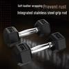 Shiyi Hexagonal Rubber Coated Cast Iron Dumbbell