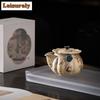 HOYIHM 111ml Dunhuang Apsaras Teapot Vintage Tea Infuser Pot Tea Maker Kettle With Ball Hole Chinese Tea Chinese Tea Set Gifts