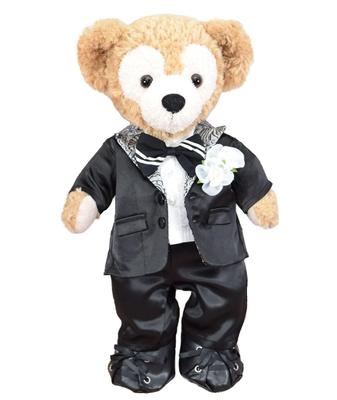 Teddybär-Versandhandel Alice Duffy & ShellieMay Verkleidungskostüm Brautkleid & Smoking (Niemand) für Größe S (107 Nur Smoking)