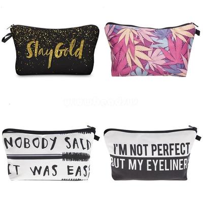 Multifunction Purse Makeup Cosmetic Bag Toiletry Case Pouch Travel Portable Bags