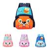 Childrens Cartoon Backpack With Breathable Oxford Fabric And Cute Animal Design For Kindergarten Students