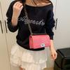 New high-end embroidery thread chain chain bag single shoulder crossbody women's bag