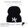 Letter Embroidery Cotton Beanies Hat Winter Warm Men's and Women's Knitted Hats Leisure Sports Skiing Cap Wild Caps