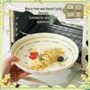 Spring Creamy Yellow 37-Piece Underglaze Ceramic Dinnerware Set