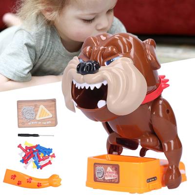 Vicious Dog Chewing Bone Electronic Tricky ParentChild Interactive Toy Funny Game Child Gift(Mischief Toy )
