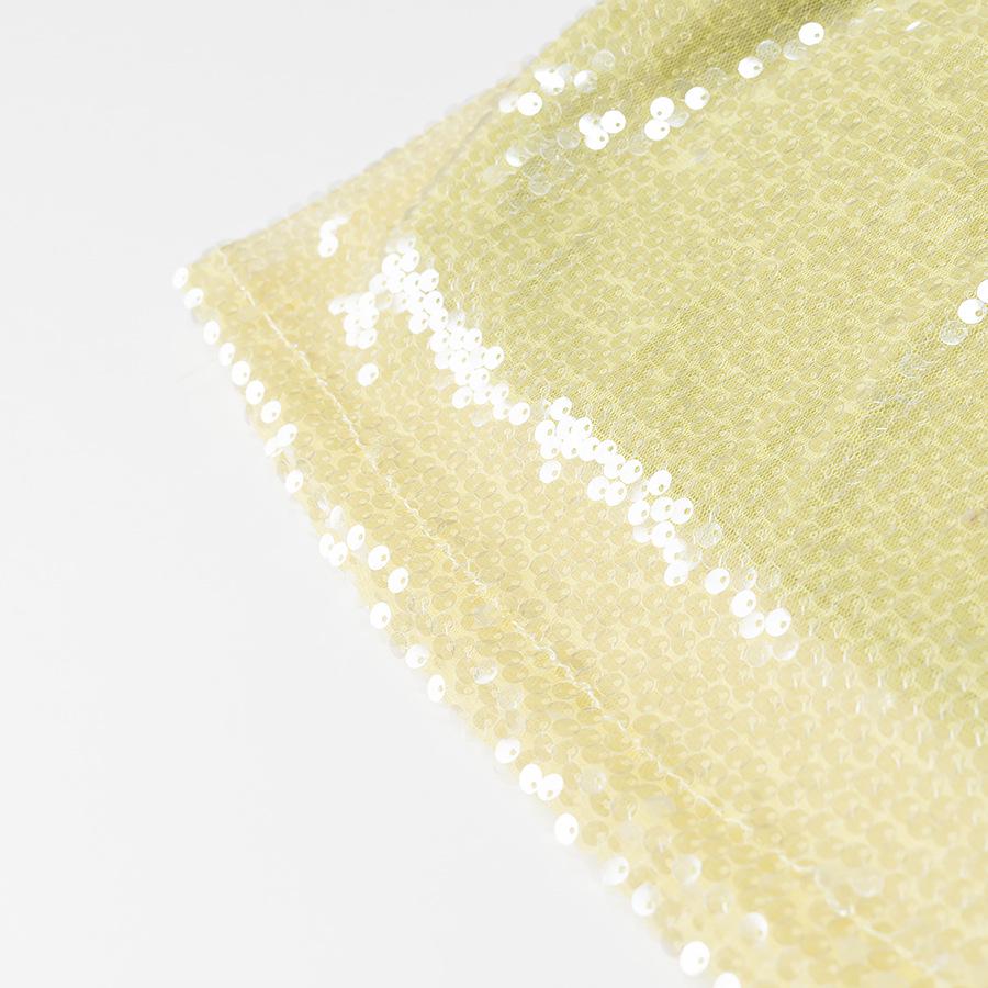 2025 Spring Women's European-American Fashion Sequin Waist-Slimming Mini Skirt