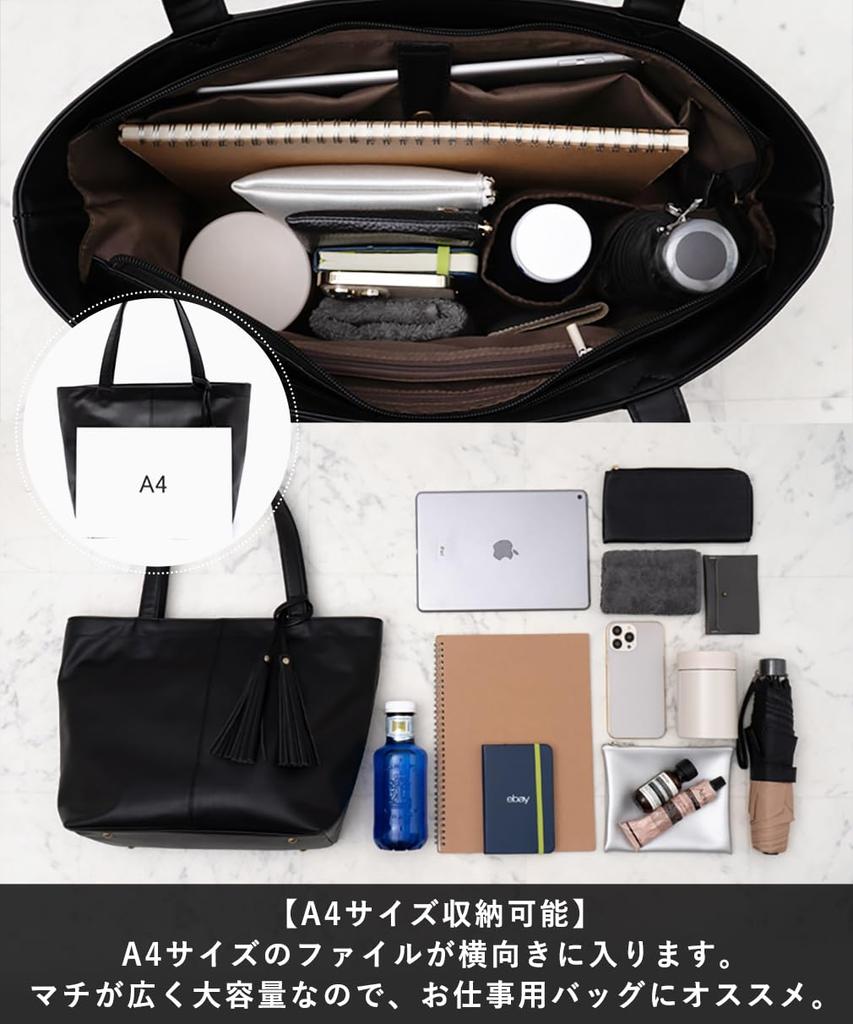 Gratante Tragetasche A4 Reißverschluss Pendeltasche Brotdosen-Aufbewahrung Für den Weg zur Schule Unisex-Tasche Große Tragetasche Klassisch Leicht Rückseite [Gratante] Damen