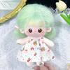With Beret Headband Accessories Princess Dress Doll Skirt Jumpsuit  20cm Cotton Doll/EXO Idol Dolls