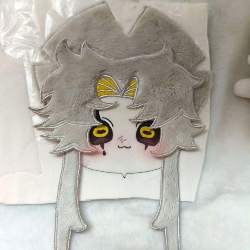 20cm Pierrot Baumwollpuppe Der Freak Zirkus Freaks Anime Plüsch DIY Ankleiden Baumwollpuppe Zubehör Puppe Dekoration Weihnachtsgeschenke