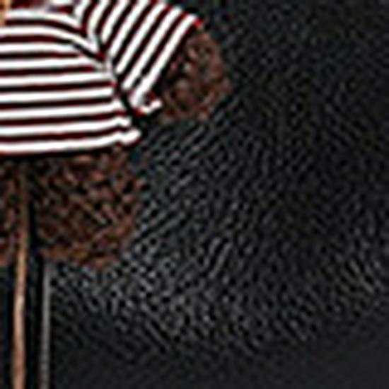 

Універсальна маленька шкіряна сумка 2025 Осінь/Зима з підвіскою в стилі Miu - Велика місткість, Висококласна корейська мода