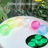 TikTok Luminous Sticky Ceiling Ball - Light-Absorbing Venting Target Toy