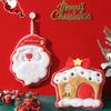 Christmas Towel Cute Christmas Atmosphere Practical Christmas Gift Comfortable Hand Towels Kitchen 4 Styles