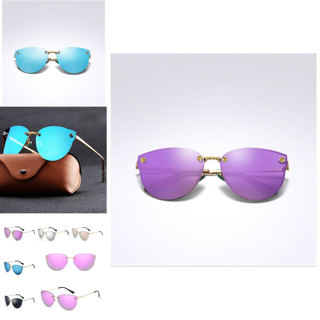 Stylish Steampunk Vintage Cat Eye Polarized Sunglasses For Fashionable Ladies