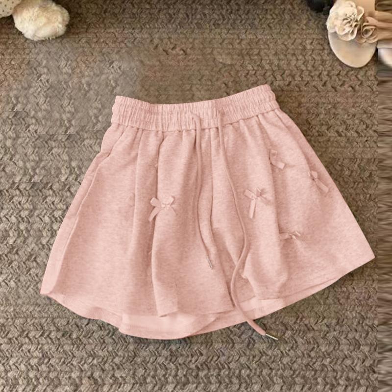 

ZANZEA Женские летние шорты с широкими штанинами и эластичным поясом M розовый