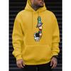 [Men's Hooded Sweatshirt] 2023 New Men's Spring/Autumn American-Style Heavyweight Lined Hooded Sweatshirt - Oversized Streetwear Brand Couple's Jacket