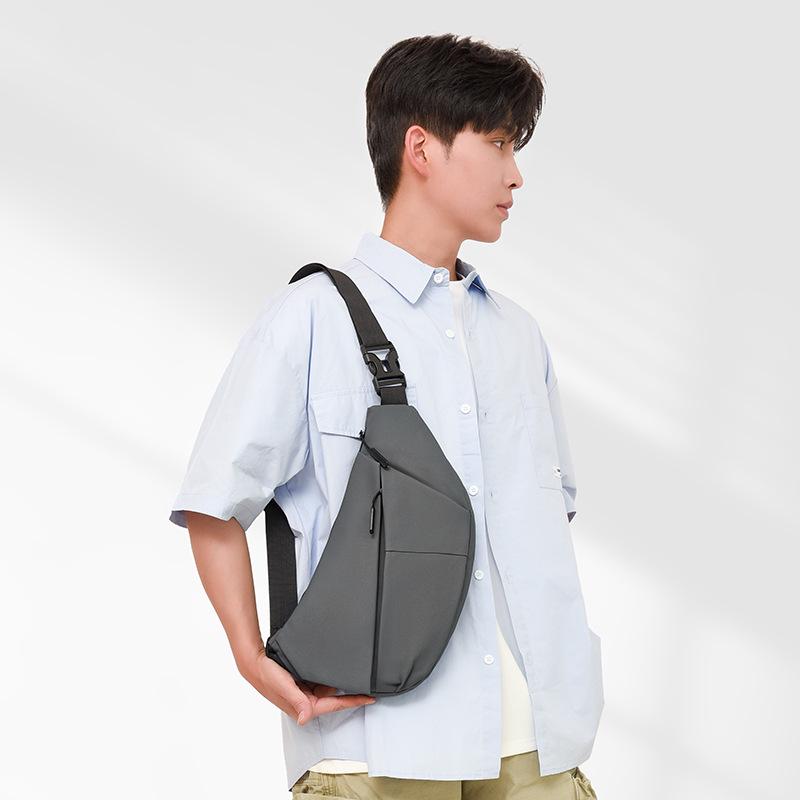 Men's Trendy Oxford Waterproof Crossbody Chest Bag