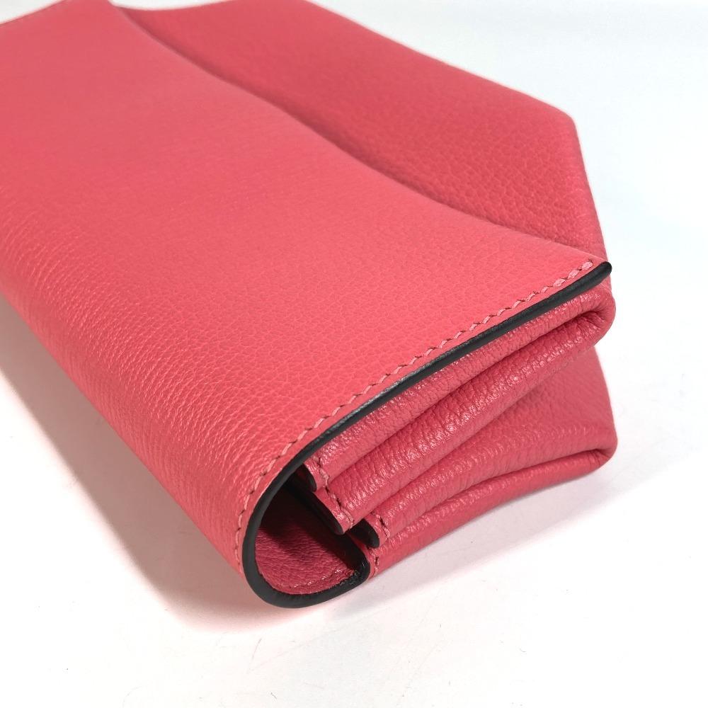 Hermes Opry Clutch Tasche Beutel Klappe Clutch Tasche Chevre Rose azare pink
