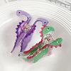 Stylish Dinosaur Hair Clip Acrylic Hairpin Hair Decoration Headpieces Hair Ornament For Parties Weddings Everyday Wear