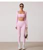 European & American Dance Yoga Wear: Sexy Square Neck Long Sleeve Top & High Waist Hip-Lifting Pants Set