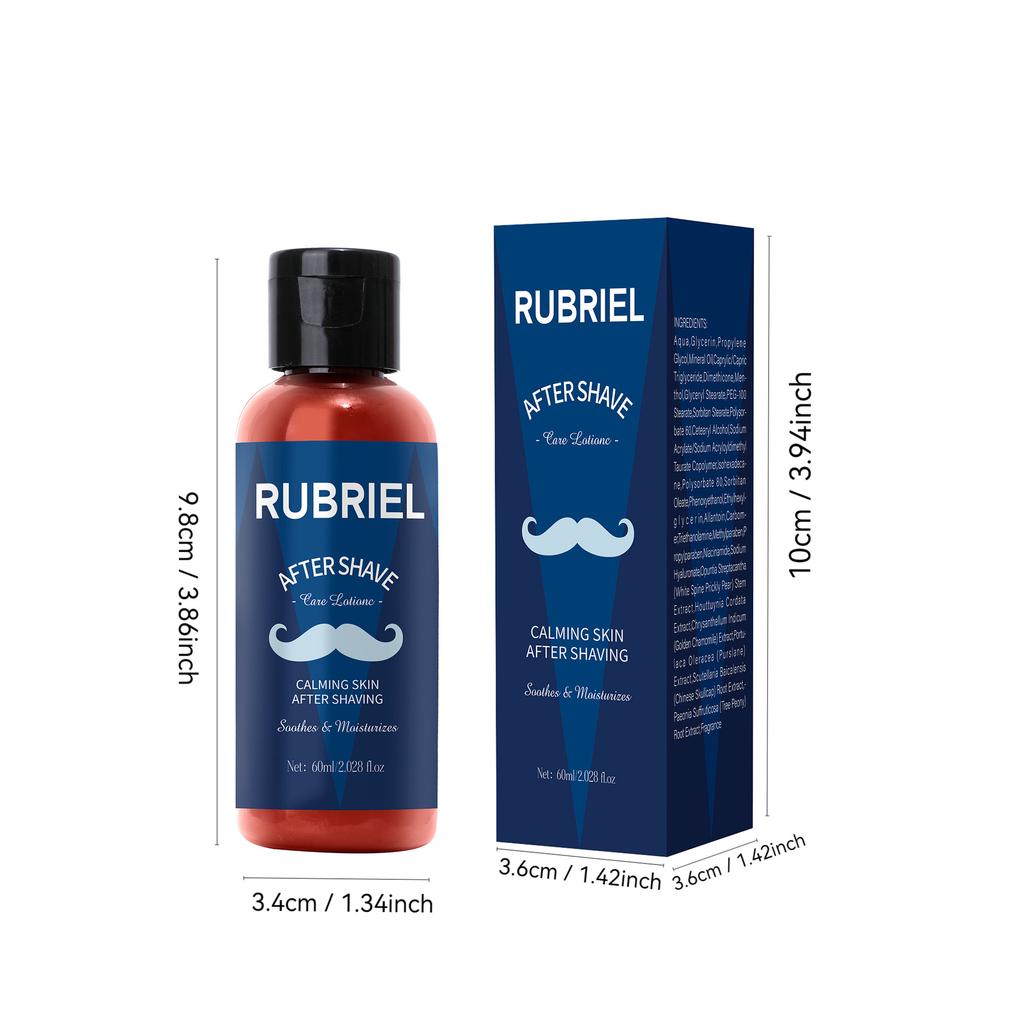 Aftershave Lotion , Moisturizing Soothing Post-Shave Skin Care