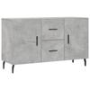 VidaXL Buffet gris béton 100x36x60 cm bois d'ingénierie 828192