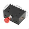 Axis Linear Stage Dovetails Groove Guide Slide Table Fine Adjustment Rack and Pinion