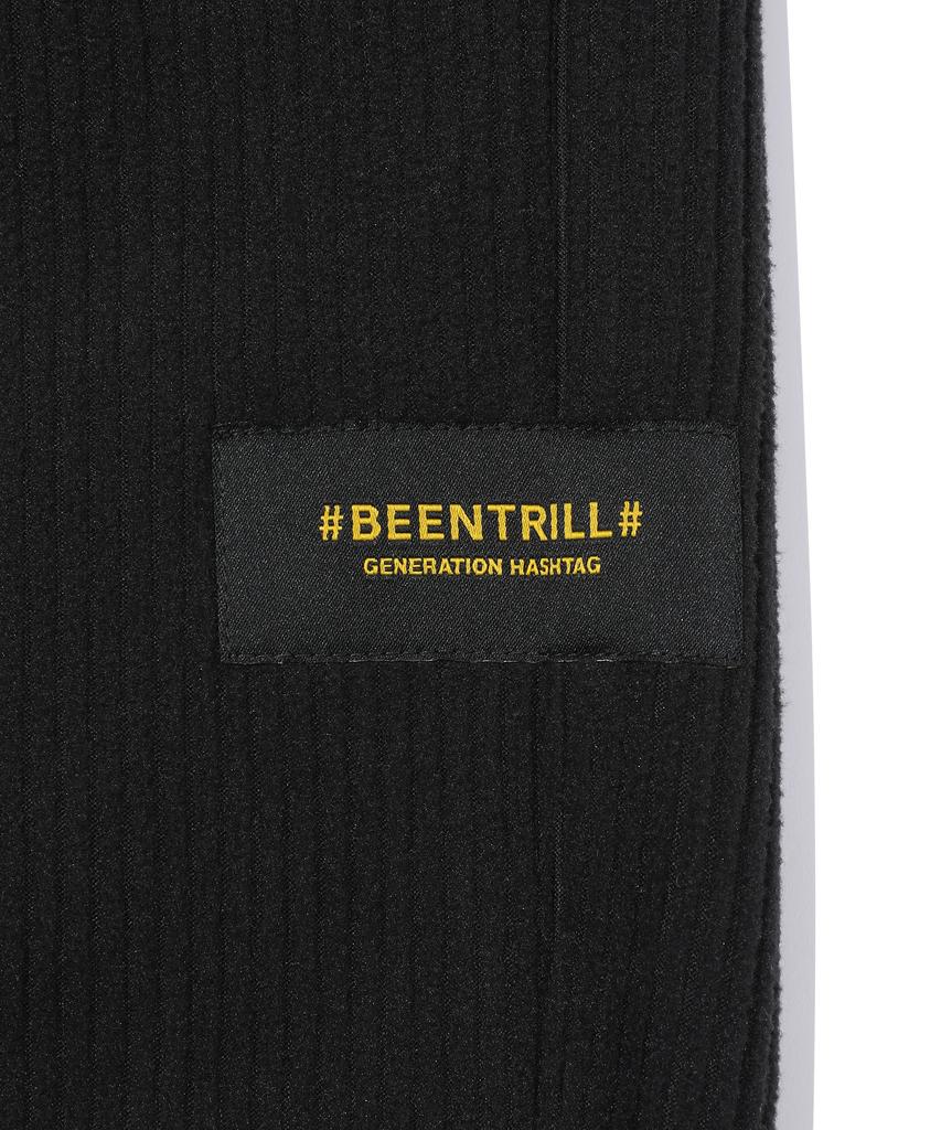 BEENTRILL Corduroy Fleece Sweatpants (Black)