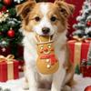 Haustierspielzeug - Weihnachtlicher Lebkuchenmann Latex Kaubar Quietschend Hund Geräuschspielzeug - Ein Toller Stressabbau