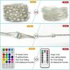 Smart Color-Changing Fairy Light String, 10m 100 LED RGB Christmas Light String, USB Powered, Multiple Modes, Suitable for Christmas Decoration