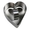 Mini Baking Ring Heat-resistant Multi-purpose Corrosion Resistant Stainless Steel Mousse Cake Mold Ring for Kitchen