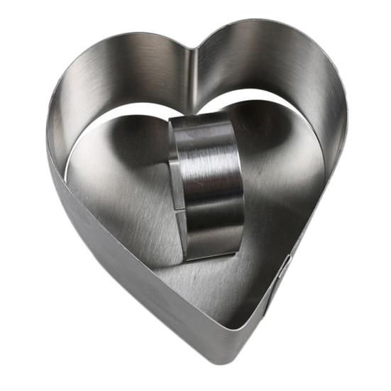 Mini Baking Ring Heat-resistant Multi-purpose Corrosion Resistant Stainless Steel Mousse Cake Mold Ring for Kitchen
