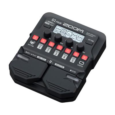 G1 Four Guitar Multi-Effects Pedal 60 Effects Looper Built-in Drum Machine Compact Battery-Powered