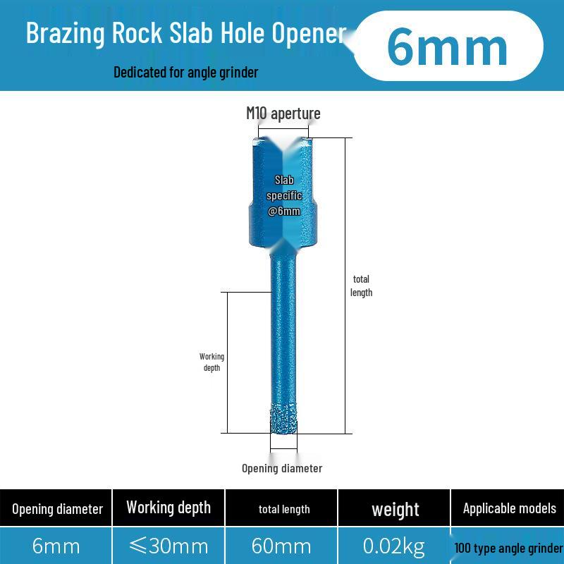 

Sintered Diamond Hole Saw Drill Bit for Stone Countertops and Sinks