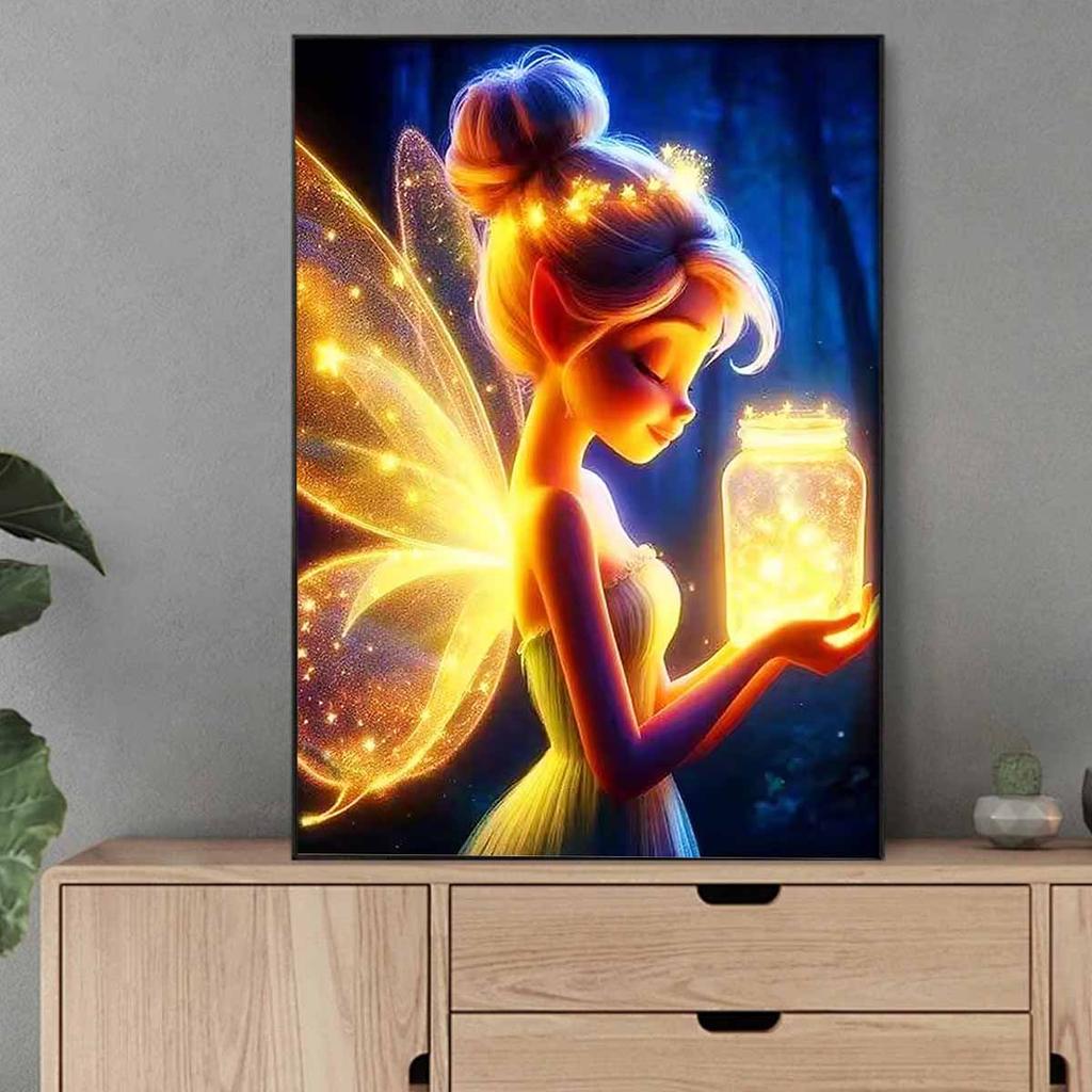 DIY Diamond Painting The Glowing Bottle Cross Stitch Kit Mosaic Art Diamond Painting Full Circle Diamond Home Decoration