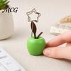 Cute Fruit Vegetable Decor Mushroom/Fruit Card Holder, Wooden Memo Holder Stand, Single Photo Strong Support Note Clip Picture Display Clip,