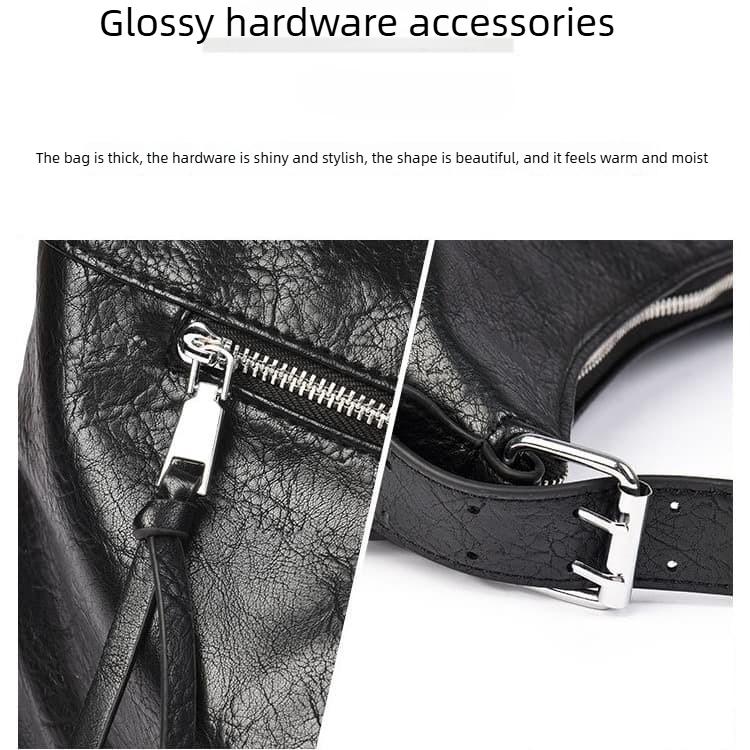Soft leather large capacity tote bag women's shoulder messenger bag