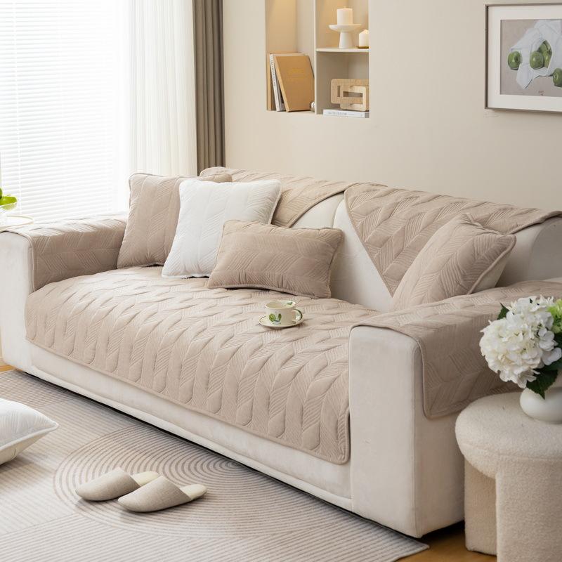 Sofa Cushion Sofa Cushion Chenille Four Seasons Universal High-Grade Non-Slip Seat Cover Cover