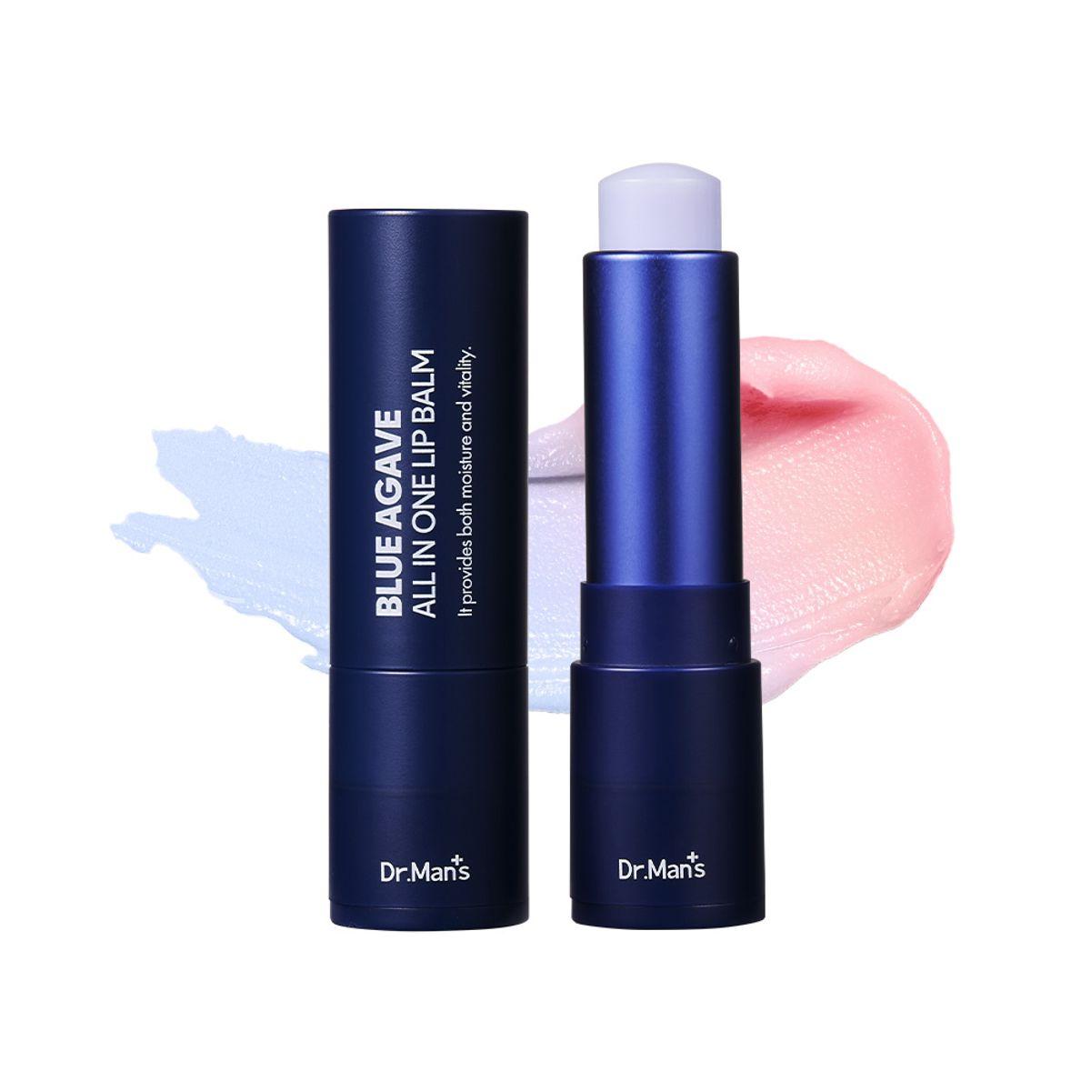 Blue Agave All-in-One Lip Balm / Lip Balm with Color Matching to Skin Tone