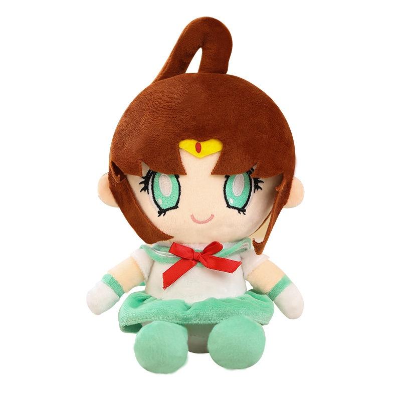New Sailor Moon Plush Toy Makoto Kino And Luna Cat Designs Sailor,25cm/9.84in