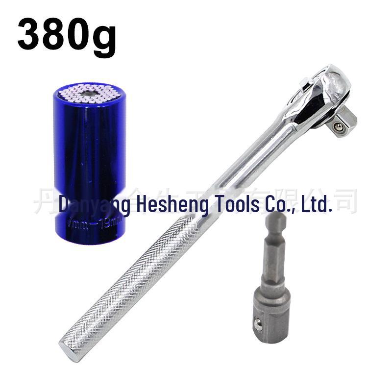 Multi-functional Ratchet Wrench and Drill Tool Set