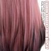 Pink Siamese Cat Gradient Synthetic Wig Female Lolita Gradient Long Hair Collection Gradient New Cos Full Head Cover