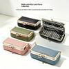 Womens Kiss Lock Jewelry Organizer Multifunctional Glasses Case Travel Essential Lipstick And Cosmetic Organizer