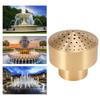 Multi Hole Brass Fountain Nozzle Pond Fountain Nozzle  Park Water Landscape