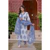 Desigenr Indian Pakisatni Pure Cotton Kurta Set Women Office Wear Kurti Pant Set